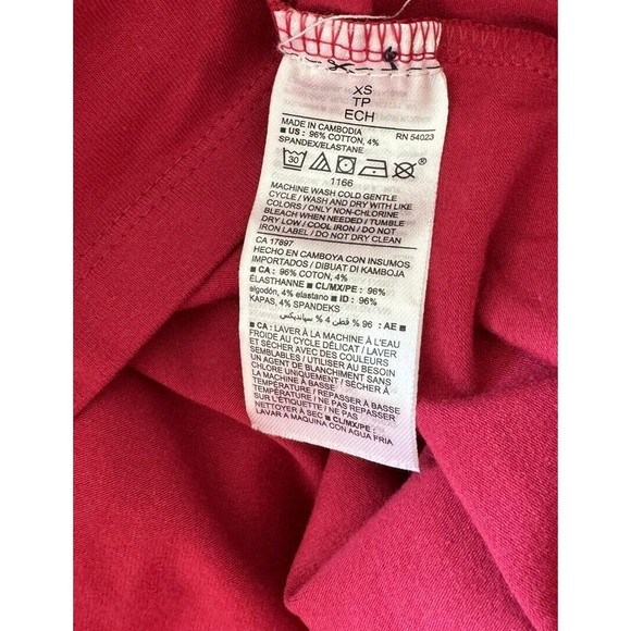 NWT Old Navy Maternity Fitted Faux Wrap Bodycon Dress Red Ruched Stretch - Picture 8 of 9